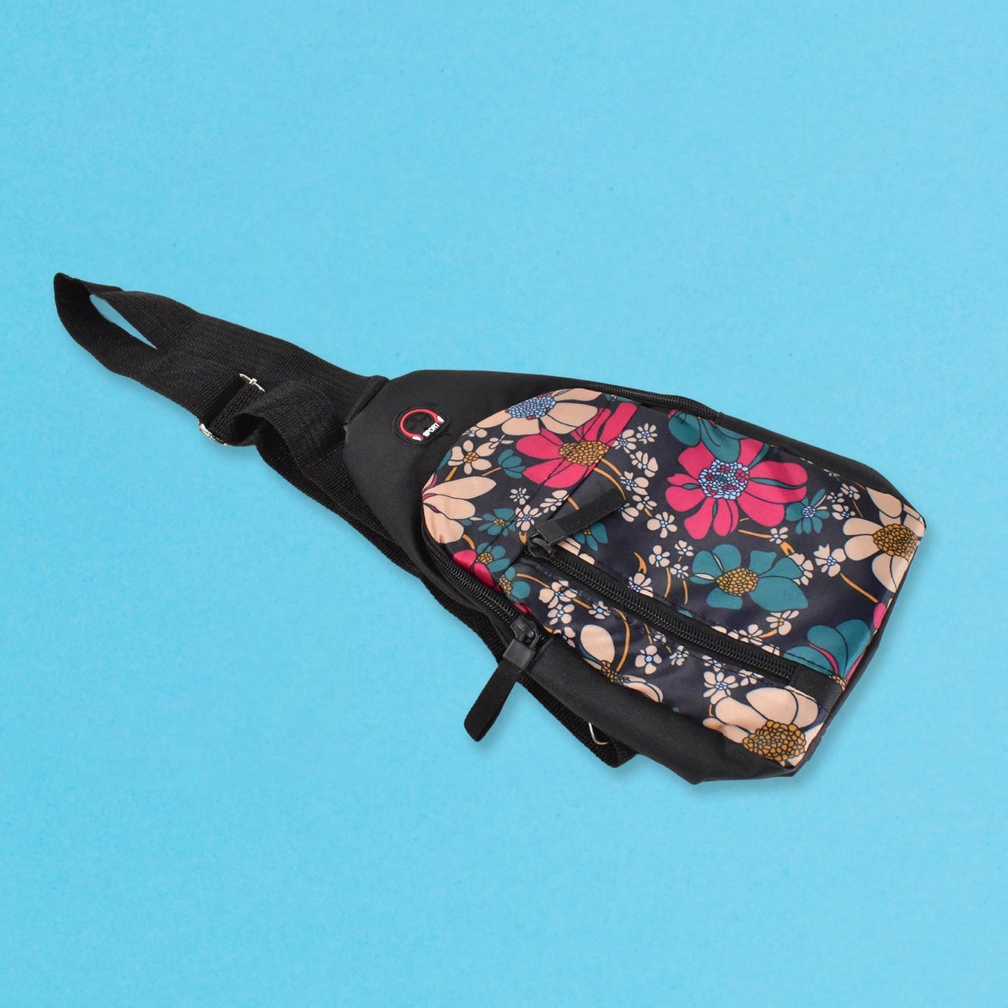 Waterproof Waist Bag, Shoulder Bags USB Charging Earphone Hook Sling Travel Bag (1 Pc / Mix Color - Tech Tribes