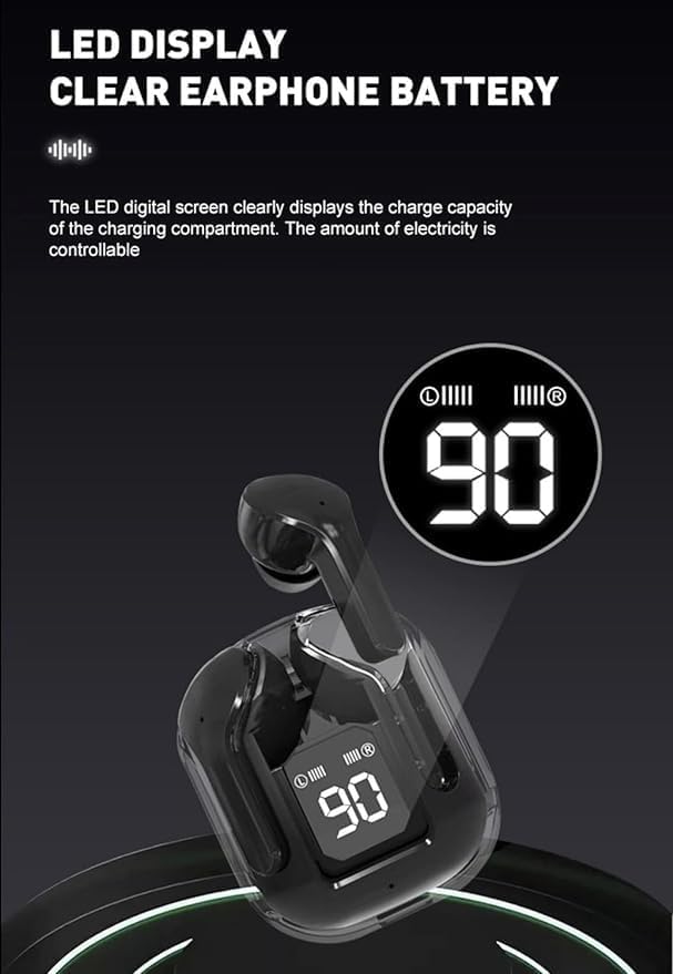 TWS Ultra Pods - Transparent Design Ear Buds with Noise Cancelling - Tech Tribes