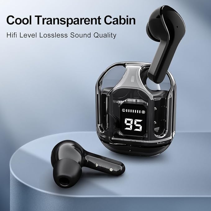 TWS Ultra Pods - Transparent Design Ear Buds with Noise Cancelling - Tech Tribes