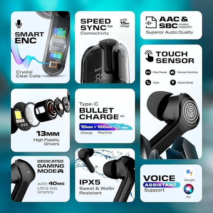 TWS Ultra Pods - Transparent Design Ear Buds with Noise Cancelling - Tech Tribes