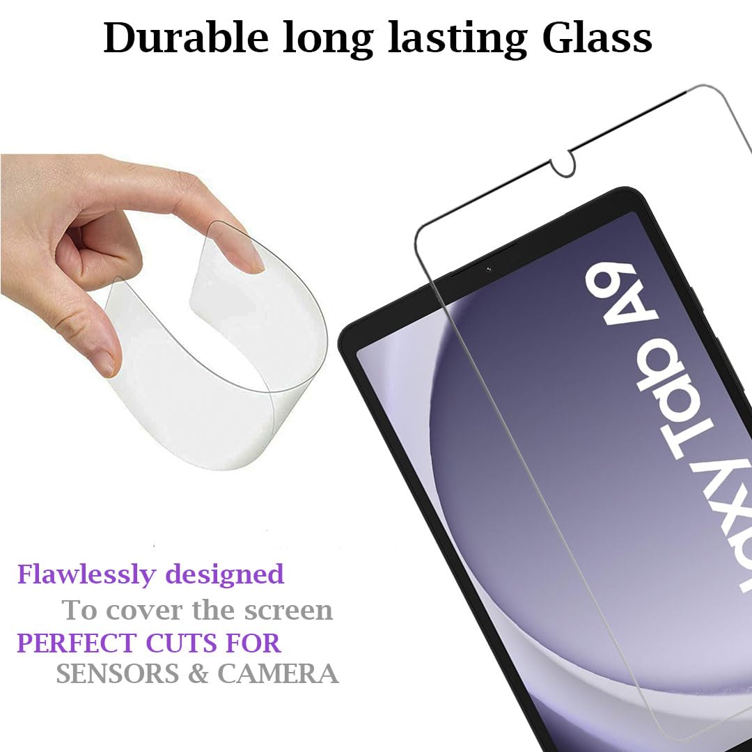 Tough Lee Tempered Glass for Samsung Galaxy Tab A9 8.7
