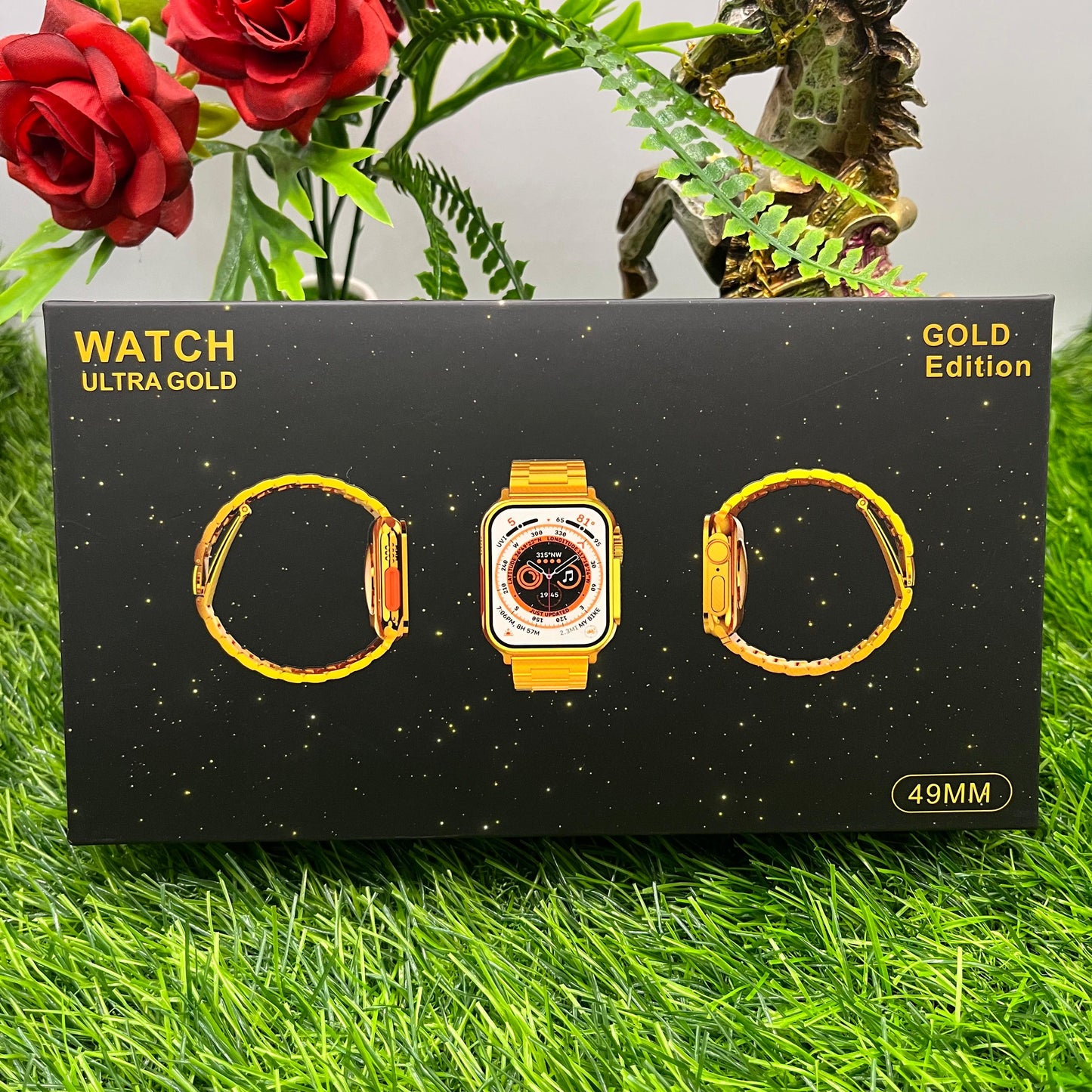 Series 8 Ultra Golden Smartwatch
