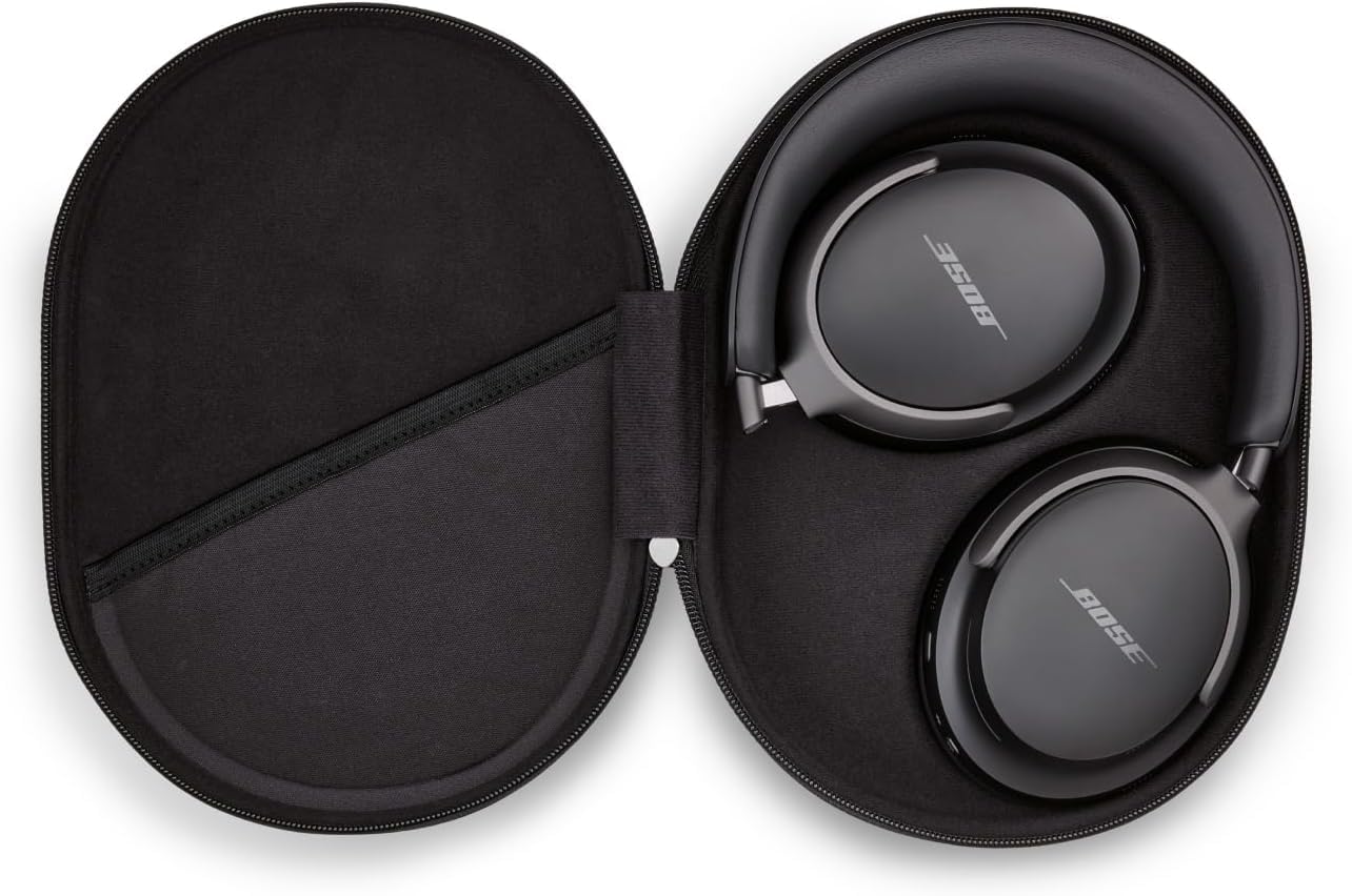 Bose New QuietComfort Ultra Wireless Noise Cancelling Headphones with Spatial Audio, Over-The-Ear Headphones with Mic, Up to 24 Hours of Battery Life (Not Original)