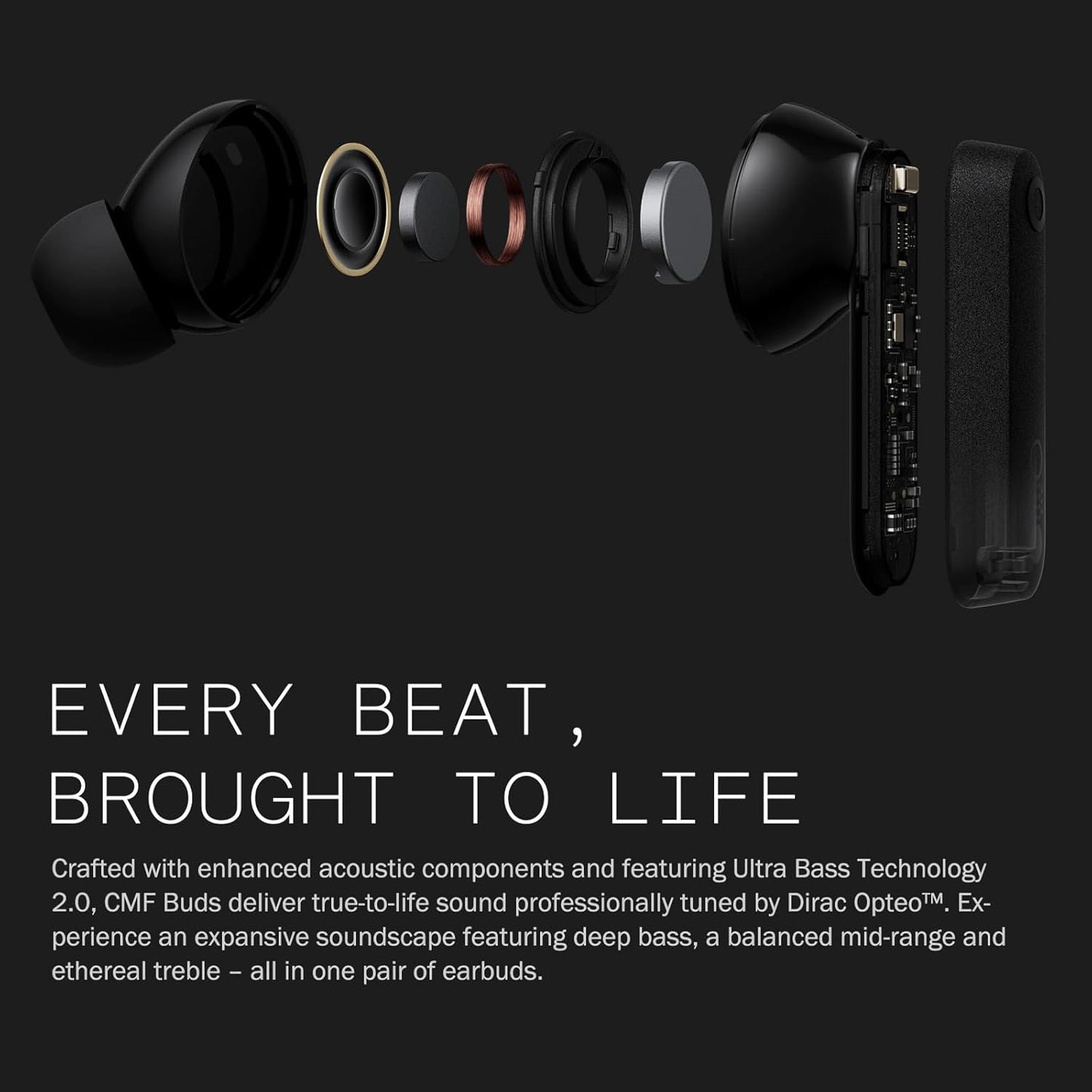 NOTHING Buds Wireless Bluetooth Earbuds,